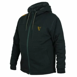 Fox Collection Sherpa Hoody Black/Orange #XL (CCL100)