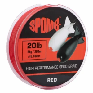Spomb Braid 300m 9kg 20lb RED 0.18mm (DBL001)