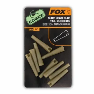 Fox EDGES™ Slik® Lead Clip Tail Rubber vel.10 (CAC480)