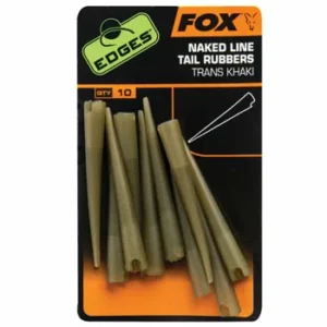 Fox EDGES™ Naked Line Tail Rubbers 10kom (CAC636)