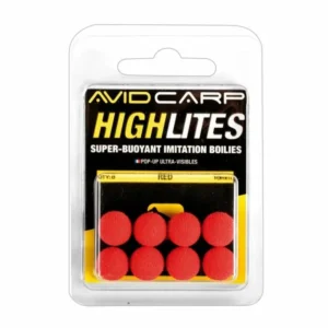 AVID CARP HIGHLITES - 10mm RED (AVHL/10R)