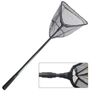 MATE Folding ALU.Landing Net Tele Handle 2.2m 50x50cm (MT12032)