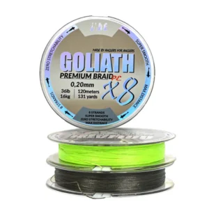 MATE Goliath X8 Braid Chartreuse 0.11mm 120m (MT13130)