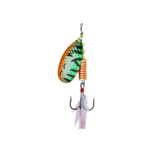 MATE ROTO SPINNER #GREEN & ORANGE METALNA VARALICA ZA RIBOLOV
