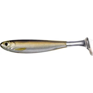 LiveTarget Slow-Roll Shiner (Paddletail) Silver Brown 125mm 3kom (SRS125SK934)