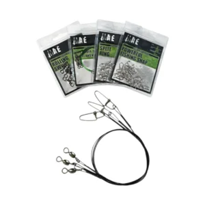 MATE WIRE LEADER 1X7 ROLLING SWIVEL AND INSURANCE SNAP SAJLICE