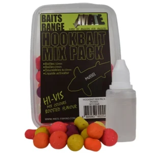 MATE Fluo Hookbait Mix Pack boile/pelet