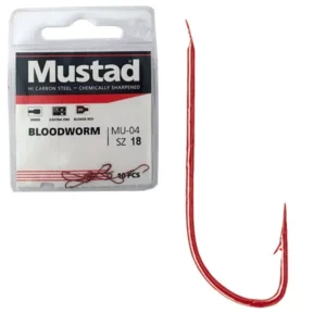 Mustad MU04 10kom Bloodworm udice