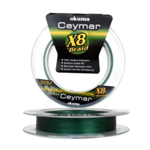 Okuma Ceymar Braid x8 300m 0,235mm 11,4kg Green struna za ribolov