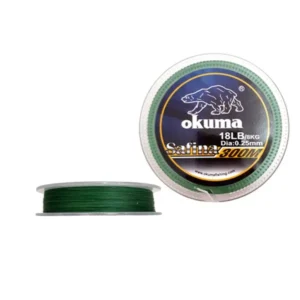 Okuma Safina Braid Green 300m 0.41mm 4nitna struna za ribolov