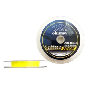 Okuma Safina Braid Yellow 100m 0.25mm 4nitna struna za ribolov
