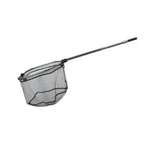 MATE Tele Landing Net W/Ruller and Rubber Mash (MT12025)