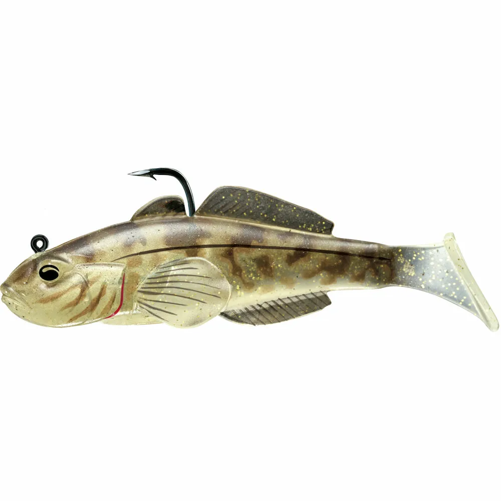 LiveTarge Goby Paddle Tail Natural 90mm 21gr 3kom (GOB90PT605)