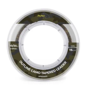AVID CARP Outline Camo Tapered Leader 10Lb-35Lb (A0630017)