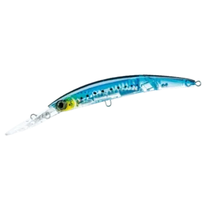 F1155-GHIW YO-ZURICRYSTAL 3D MINNOW DEEP DIVER JOINTED 130mm-GHIW