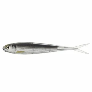 LiveTarget Twitch Minnow (Soft Jerkbait) Silver Smoke 100mm 4kom (SSR100S951)
