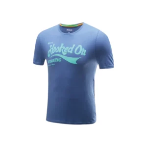BKK HOOKED ON T-SHIRT BLUE MAJICA #3XL
