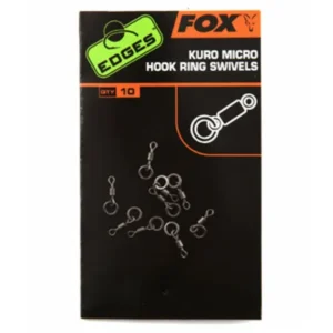 Fox Edges Kuro Micro Hook Ring Swivels (CAC586)