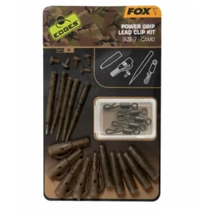 Fox Edges Camo Power Grip Lead Clip kit size 7 x5 (CAC776)