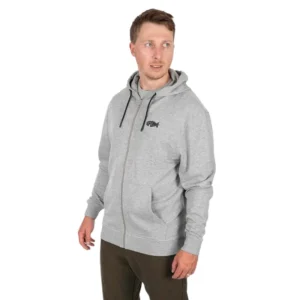 DCL009 SPOMB Grey Hoodie Full Zip #L