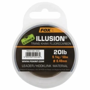 Fox Edges Illusion Flurocarbon Leader 0.40mm (CAC603)