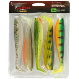 Fox Rage Zander Pro 14cm x5 Mxd UV clr pck (NMC027)