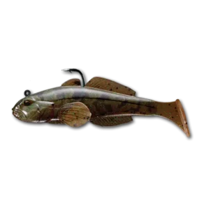 LiveTarge Goby Paddle Tail Brown Pumpkin 90mm 21gr 3kom (GOB90PT607)
