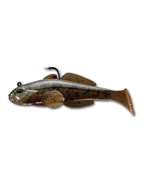 LiveTarge Goby Paddle Tail Brown Pumpkin 90mm 21gr 3kom (GOB90PT607)