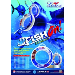 Lemax Line FISH ON Leader 50m 0,97mm 130lb 60kg