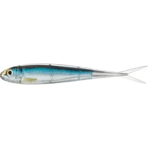 LiveTarget Twitch Minnow (Soft Jerkbait) Silver Blue 100mm 4kom (SSR100S201)