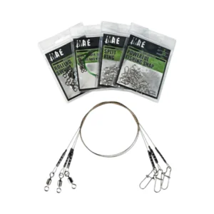 MATE WIRE LEADER 7X7 ROLLING SWIVEL AND NICE SNAP SAJLICE