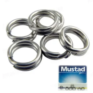 Mustad Round Split Ring 10mm split ringovi